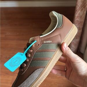 Adidas Samba Brown Men's Shoes